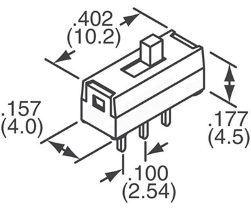 Hướng dẫn chọn và sử dụng công tắc trượt siêu nhỏ 36 SPDT được thiết kế để vừa với lưới lỗ 0,1 inch